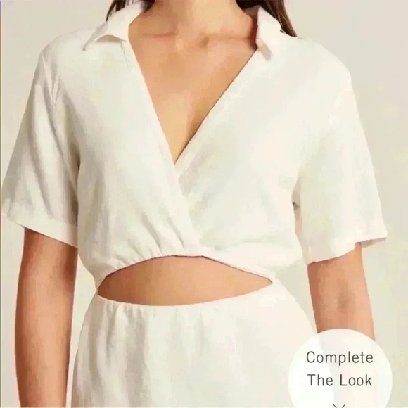 Abercrombie & Fitch Women's Pink and Purple Dress - Picture 5 of 10